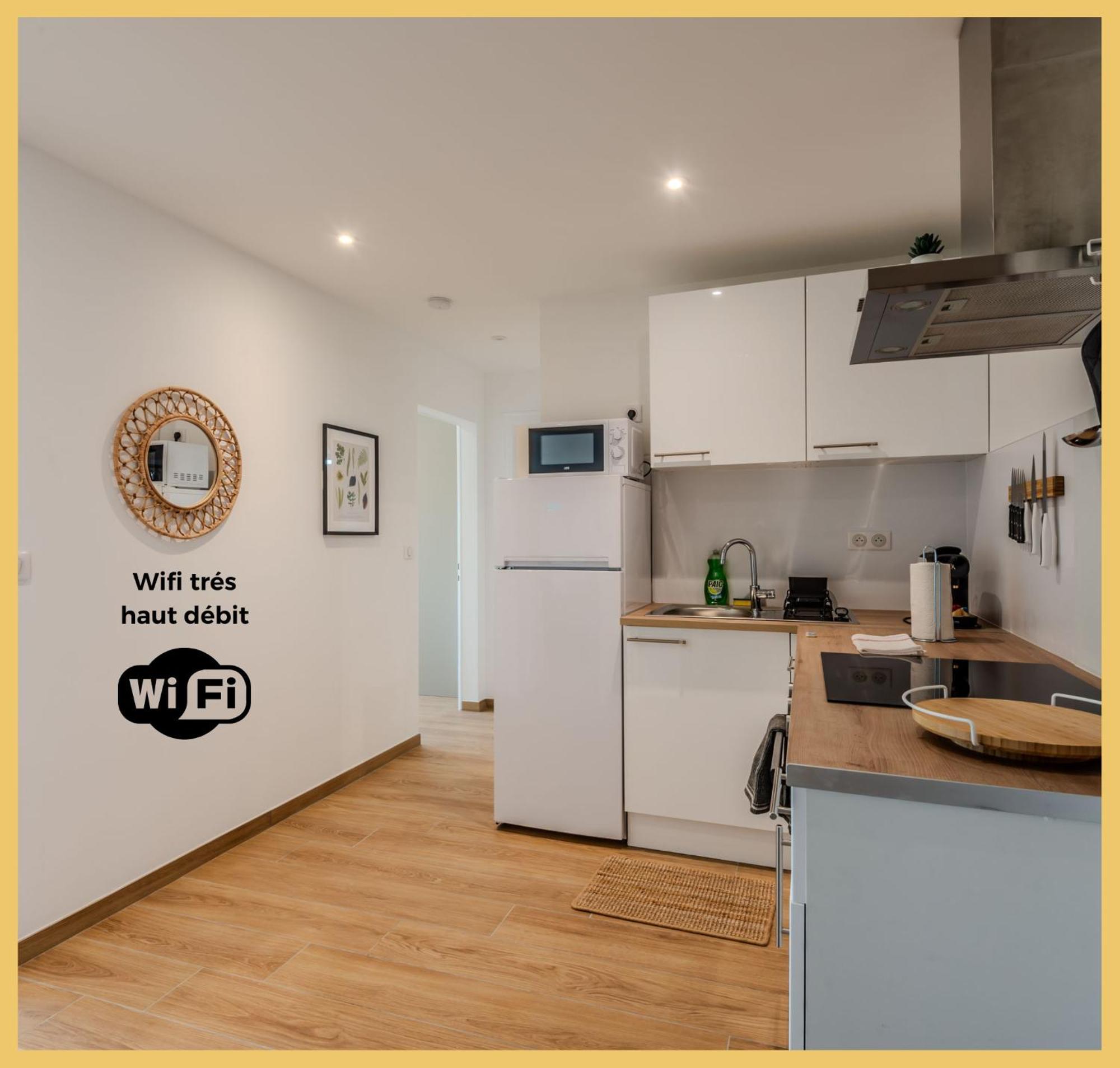 Chez Gwen I T3 I Gaillard Apartment Luaran gambar